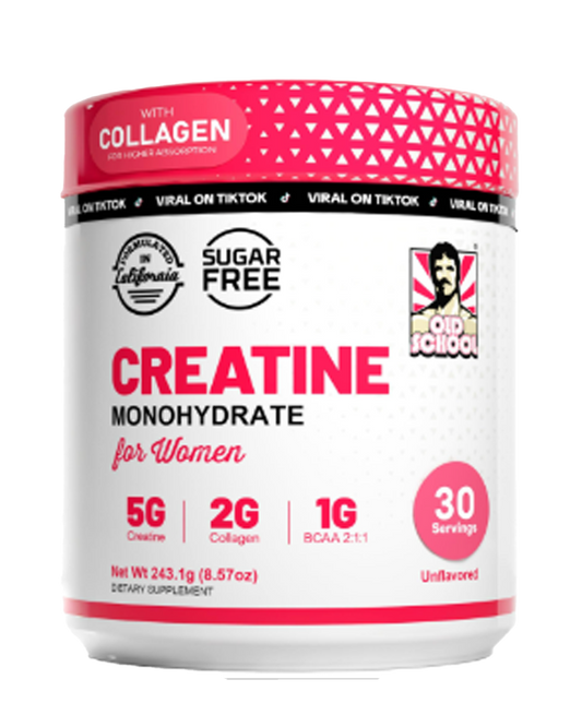 Creatina monohydratada for women